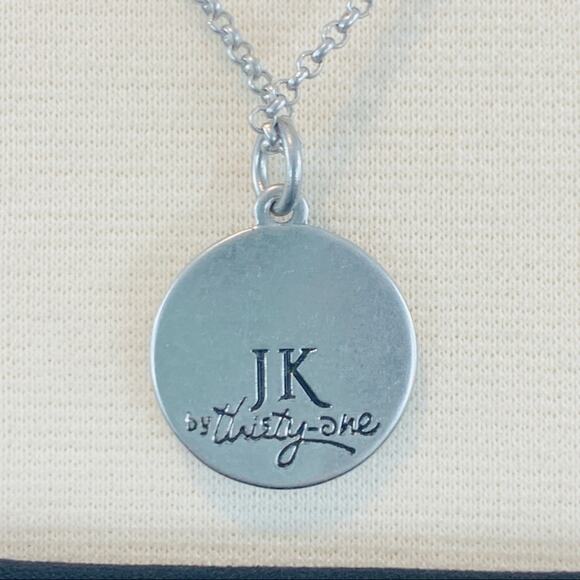 JK by Thirty-One necklace black Believe charm - Picture 4 of 9
